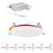 Luxrite 3 Inch LED Fire Rated Recessed Lights 5CCT 2700K-5000K 8W 500LM Dimmable 2 Hour Fire Rated, 6PK LR23478-6PK - alternate 1